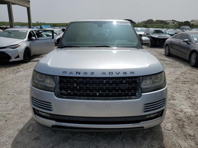 SALGS2DF3DA106700 - 2013 LAND ROVER RANGE ROVE HSE SILVER photo 5