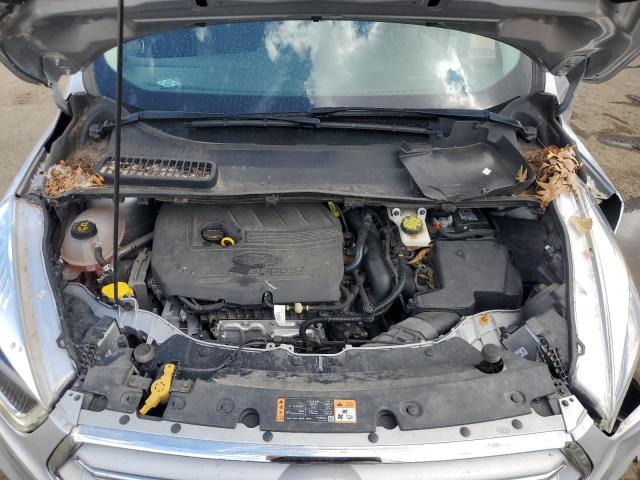 1FMCU9HD5JUC75155 - 2018 FORD ESCAPE SEL ვერცხლისფერი ფოტო 12