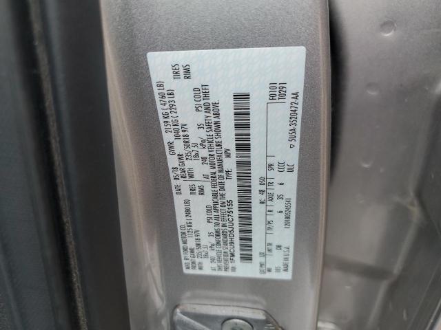 1FMCU9HD5JUC75155 - 2018 FORD ESCAPE SEL ვერცხლისფერი ფოტო 13