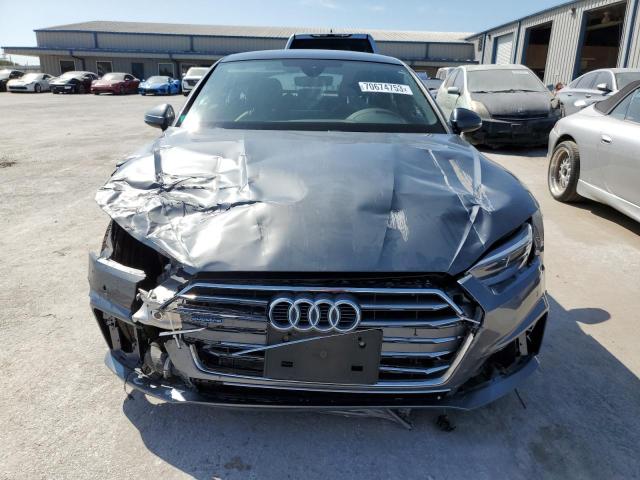 WAUENCF54KA010441 - 2019 AUDI A5 PREMIUM PLUS S-LINE GRAY photo 5