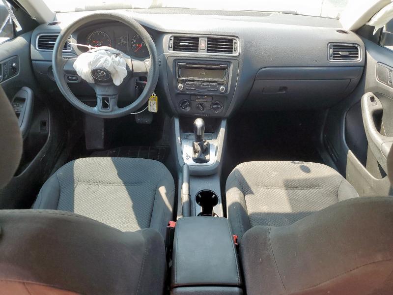 3VW2K7AJ2EM256466 - 2014 VOLKSWAGEN JETTA BASE GRAY photo 8