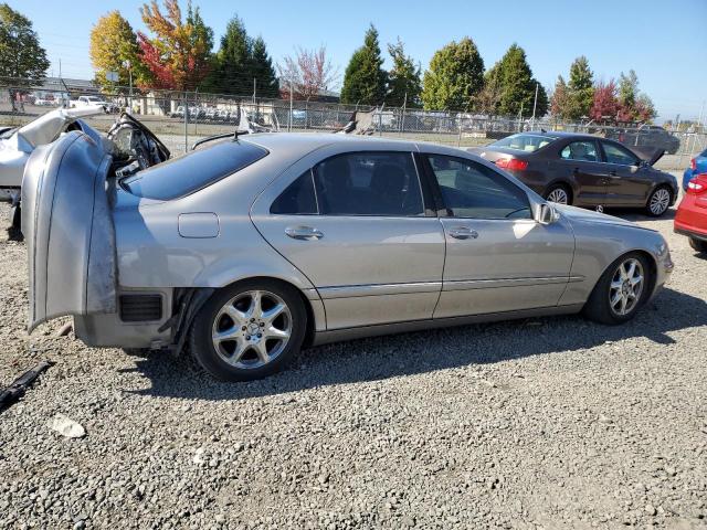 WDBNG83J74A391439 - 2004 MERCEDES-BENZ S 430 4MATIC SILVER photo 3