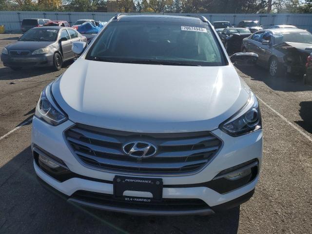 5XYZWDLA4HG487307 - 2017 HYUNDAI SANTA FE S WHITE photo 5