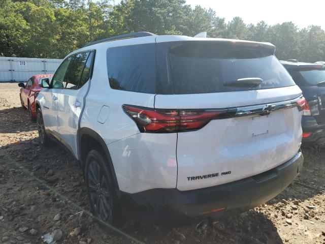 1GNEVJKW4PJ132933 - 2023 CHEVROLET TRAVERSE RS WHITE photo 2