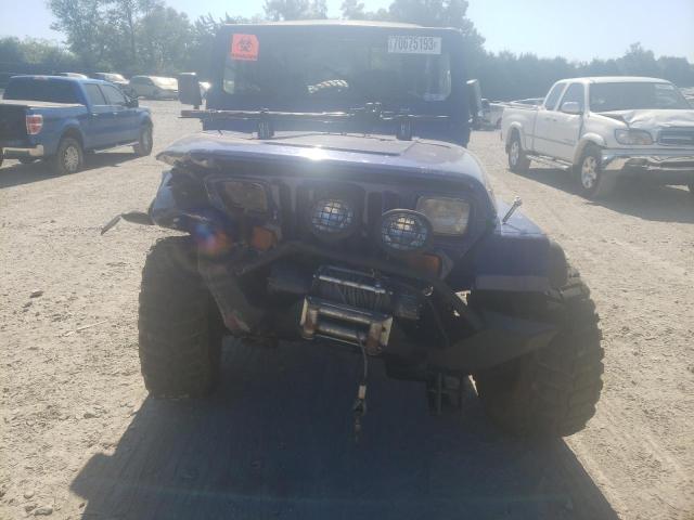 1J4FY19P5SP242764 - 1995 JEEP WRANGLER / S BLUE photo 5