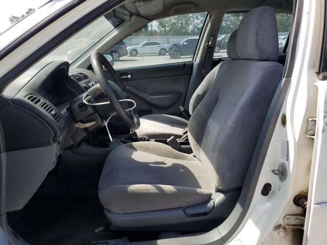 1HGES15512L017046 - 2002 HONDA CIVIC LX 白色 照片 7