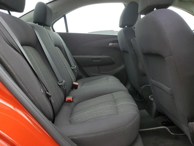 1G1JC5SH8D4142681 - 2013 CHEVROLET SONIC LT ნარინჯისფერი ფოტო 10