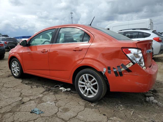 1G1JC5SH8D4142681 - 2013 CHEVROLET SONIC LT ნარინჯისფერი ფოტო 2