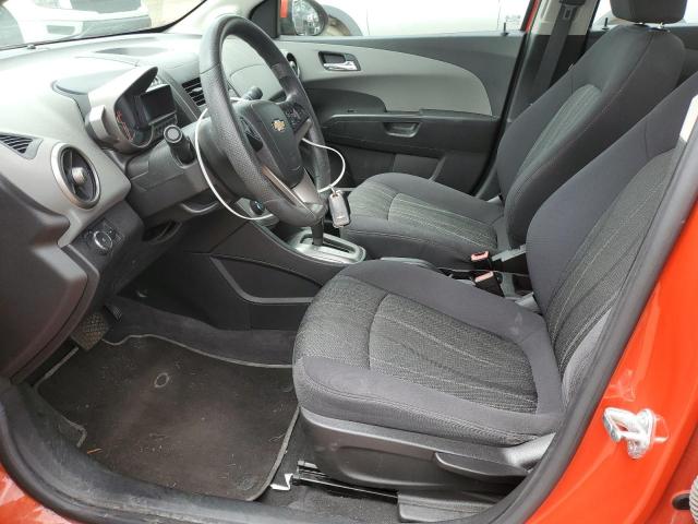 1G1JC5SH8D4142681 - 2013 CHEVROLET SONIC LT ნარინჯისფერი ფოტო 7