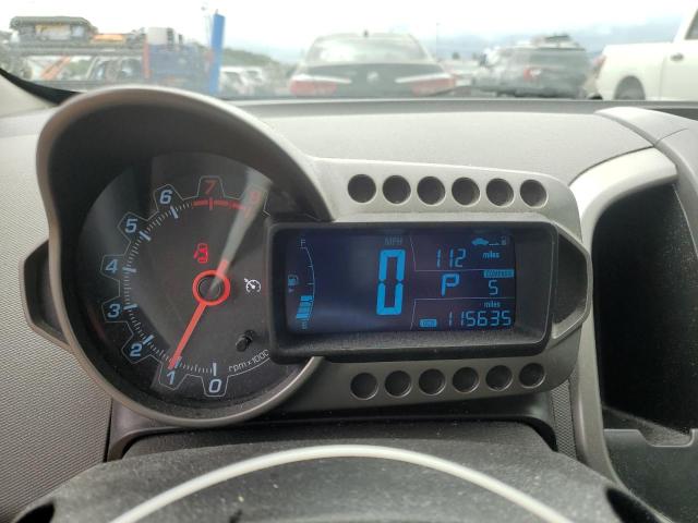 1G1JC5SH8D4142681 - 2013 CHEVROLET SONIC LT ნარინჯისფერი ფოტო 9