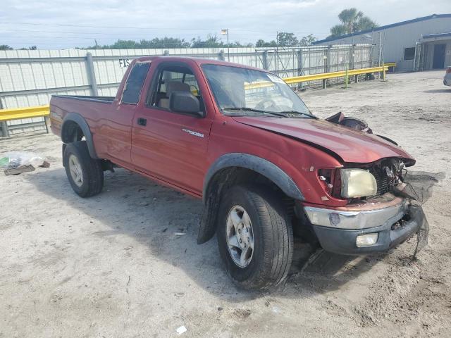 5TESM92NX3Z257634 - 2003 TOYOTA TACOMA XTRACAB PRERUNNER Kırmızı fotoğraf 4