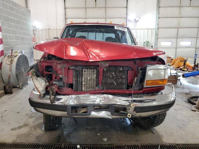 1FTJW36F8VEC51178 - 1997 FORD F350 BURGUNDY photo 5