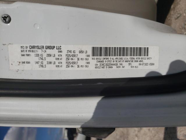 2C4RC1BG2ER444430 - 2014 CHRYSLER TOWN & COU TOURING 白色 照片 13