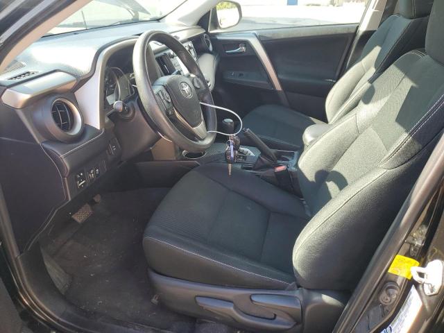 2T3RFREV6EW204593 - 2014 TOYOTA RAV4 XLE BLACK photo 7