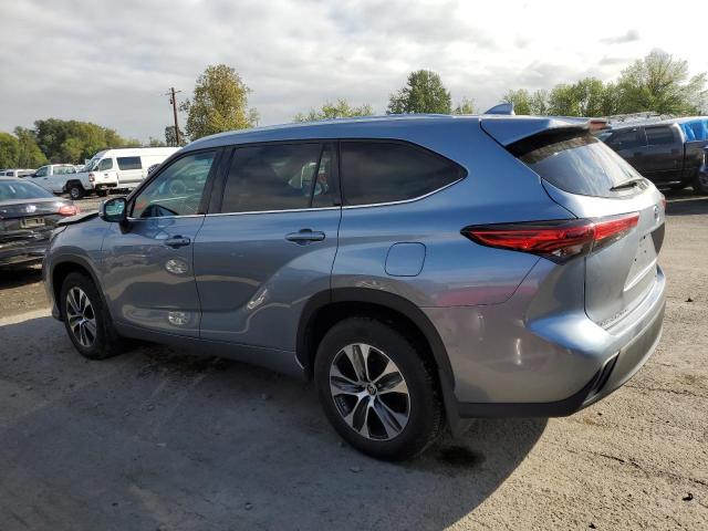 5TDHZRBH9LS024153 - 2020 TOYOTA HIGHLANDER XLE BLUE photo 2