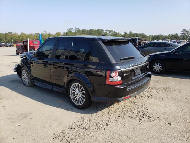 SALSF2D40DA788058 - 2013 LAND ROVER RANGE ROVE HSE BLACK photo 2