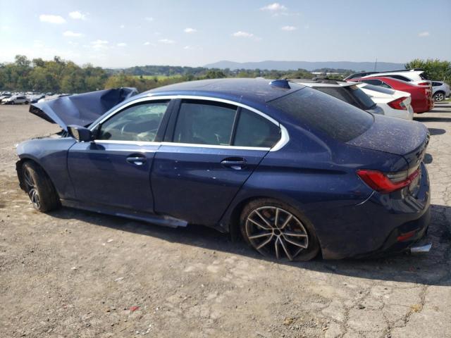 3MW5R7J03L8B09689 - 2020 BMW 330XI BLUE photo 2