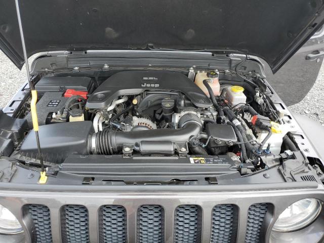 1C4HJXDG4JW213953 - 2018 JEEP WRANGLER U SPORT Серый фото 12