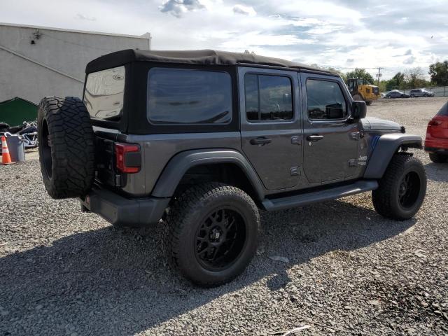 1C4HJXDG4JW213953 - 2018 JEEP WRANGLER U SPORT Серый фото 3