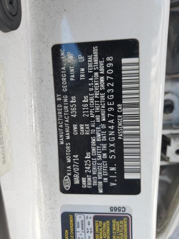 5XXGN4A79EG327098 - 2014 KIA OPTIMA EX WHITE photo 13