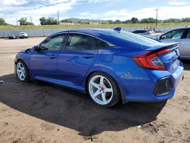 2HGFC1E5XKH702693 - 2019 HONDA CIVIC SI BLUE photo 2