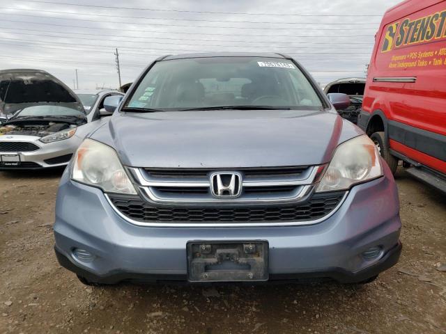 5J6RE4H74BL116900 - 2011 HONDA CR-V EXL BLUE photo 5