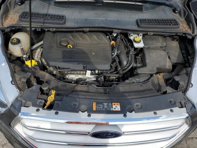 1FMCU9GD7JUC44278 - 2018 FORD ESCAPE SE رمادي صورة 12