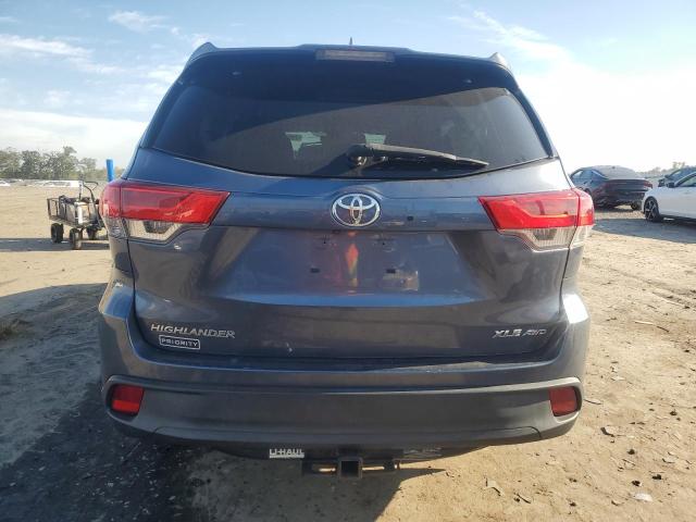 5TDJZRFH8JS843096 - 2018 TOYOTA HIGHLANDER SE Mavi fotoğraf 6