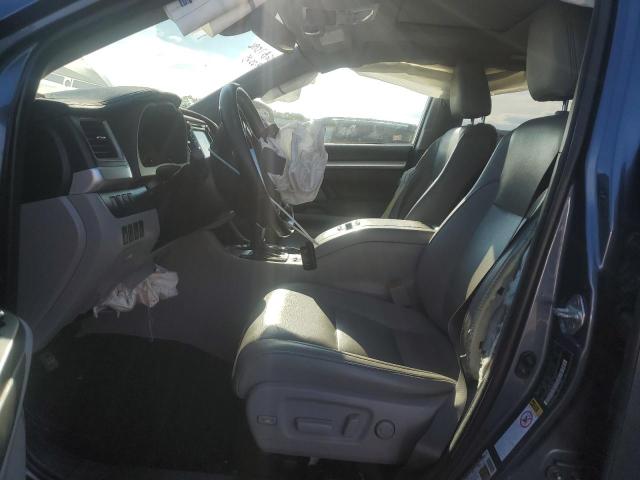 5TDJZRFH8JS843096 - 2018 TOYOTA HIGHLANDER SE Mavi fotoğraf 7