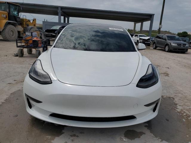 5YJ3E1EA9MF091525 - 2021 TESLA MODEL 3 WHITE photo 5