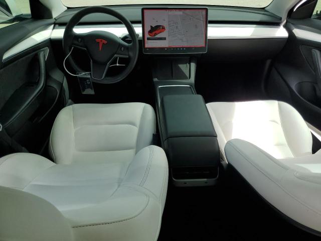 5YJ3E1EA9MF091525 - 2021 TESLA MODEL 3 WHITE photo 8