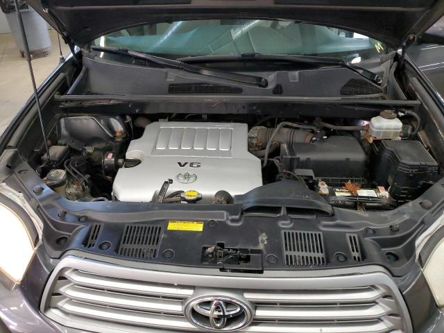 JTEES41A992121539 - 2009 TOYOTA HIGHLANDER CHARCOAL photo 12