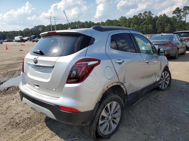 KL4CJASB9JB700405 - 2018 BUICK ENCORE PREFERRED SILVER photo 3
