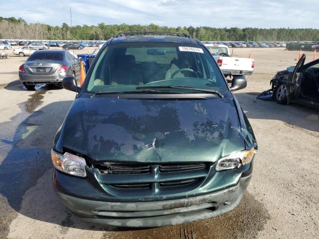 2B4FP25B1WR827822 - 1998 DODGE CARAVAN GREEN photo 5