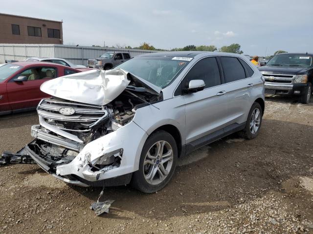 2FMTK3K9XFBB28480 - 2015 FORD EDGE TITANIUM SILVER photo 1