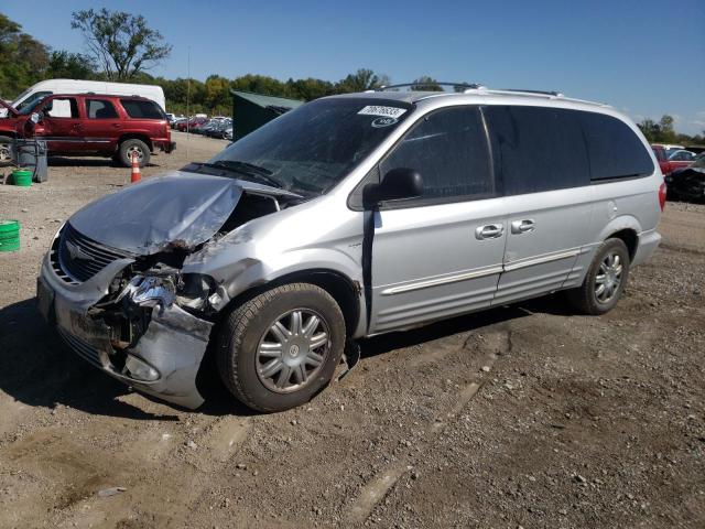 2C4GP54L34R537310 - 2004 CHRYSLER TOWN & CNT TOURING SILVER photo 1