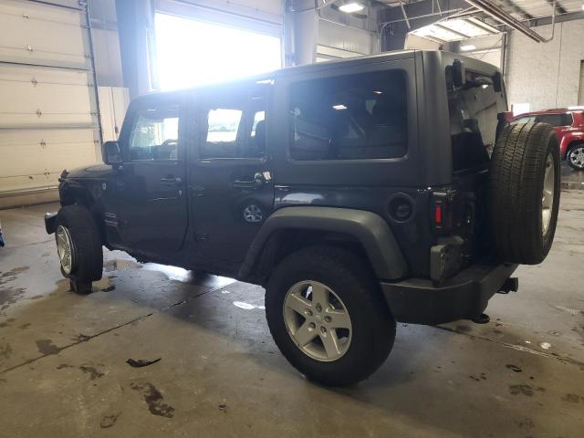 1C4BJWDG0HL613634 - 2017 JEEP WRANGLER U SPORT GRAY photo 2