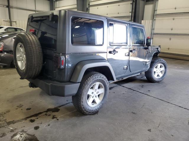 1C4BJWDG0HL613634 - 2017 JEEP WRANGLER U SPORT GRAY photo 3