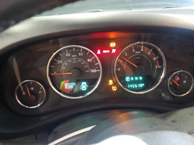 1C4BJWDG0HL613634 - 2017 JEEP WRANGLER U SPORT GRAY photo 9