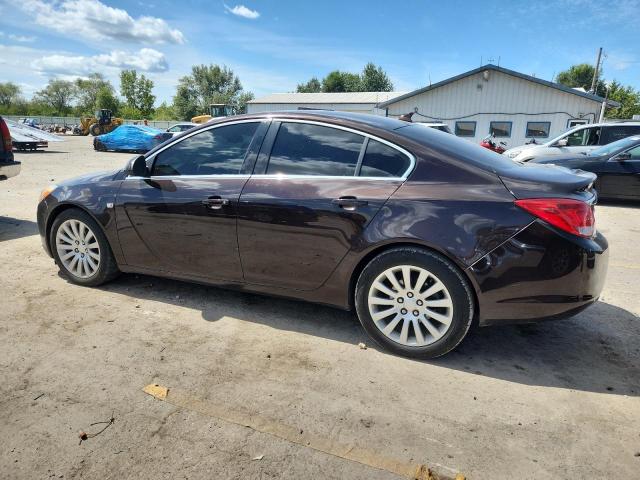W04GN5EC3B1128028 - 2011 BUICK REGAL CXL BROWN photo 2