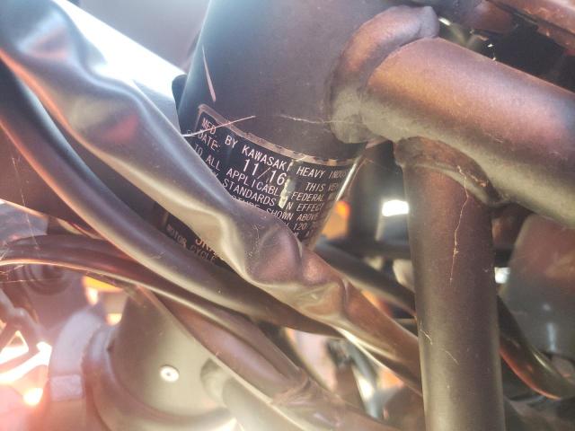 JKAEXEJ13HDA00517 - 2017 KAWASAKI EX650 J ნარინჯისფერი ფოტო 10