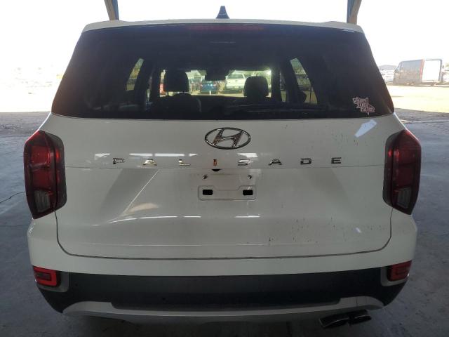 KM8R44HE7NU476129 - 2022 HYUNDAI PALISADE SEL WHITE photo 6