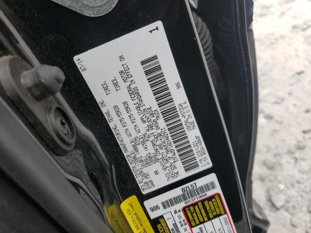 5TFAW5F16EX402913 - 2014 TOYOTA TUNDRA CREWMAX PLATINUM Черный фото 12