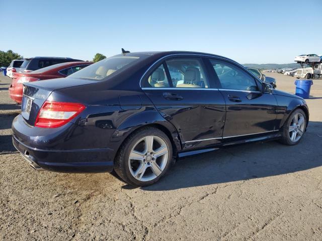 WDDGF8BB9BR146296 - 2011 MERCEDES-BENZ C 300 4MATIC BLUE photo 3