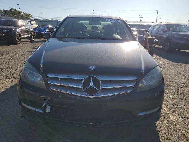 WDDGF8BB9BR146296 - 2011 MERCEDES-BENZ C 300 4MATIC BLUE photo 5