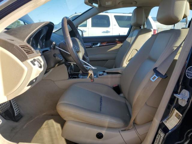 WDDGF8BB9BR146296 - 2011 MERCEDES-BENZ C 300 4MATIC BLUE photo 7