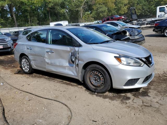 3N1AB7AP9HY399756 - 2017 NISSAN SENTRA S SILVER photo 4