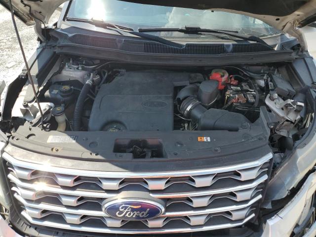 1FM5K7F82GGB30865 - 2016 FORD EXPLORER LIMITED SILVER photo 12