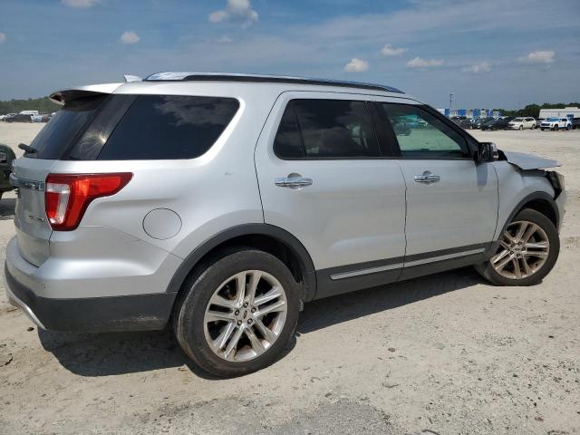 1FM5K7F82GGB30865 - 2016 FORD EXPLORER LIMITED SILVER photo 3