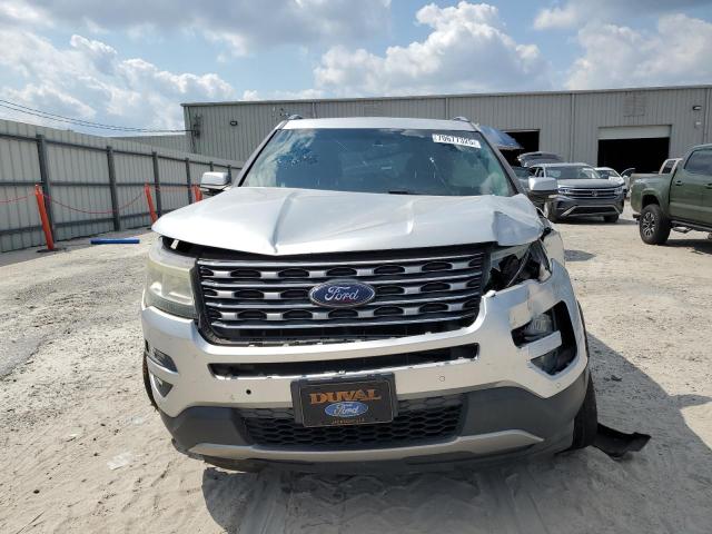 1FM5K7F82GGB30865 - 2016 FORD EXPLORER LIMITED SILVER photo 5